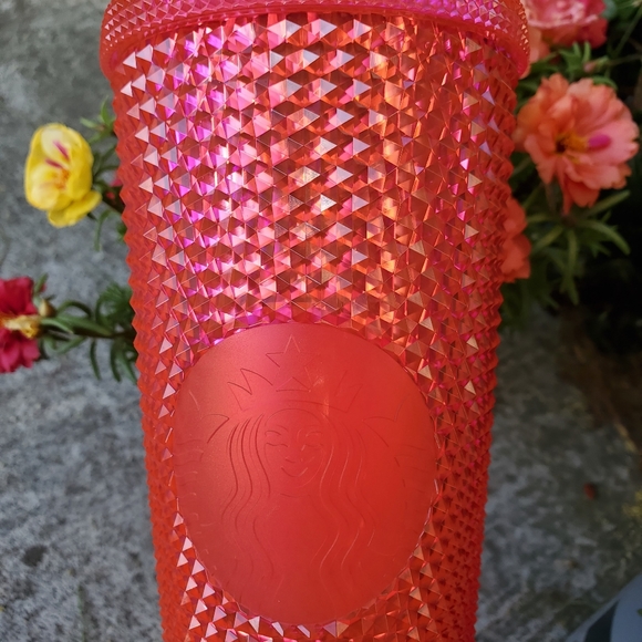 Fall 2019 Rare Bling Starbucks Cup HOT PINK - Picture 2 of 4